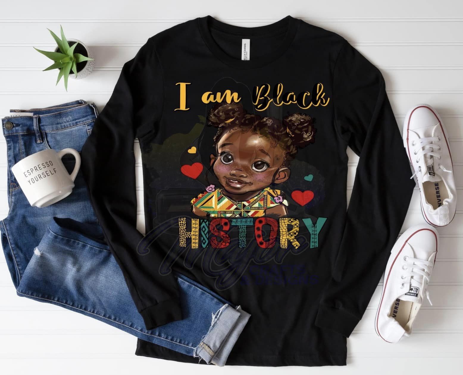 I am Black History- Girl